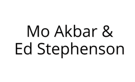 Mo Akbar and Ed Stephenson