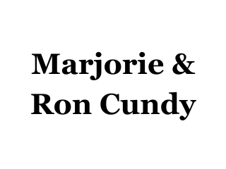 Marjorie and Ron Cundy