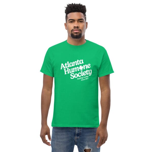 unisex classic tee irish green front 67c20fee25c9c.jpg